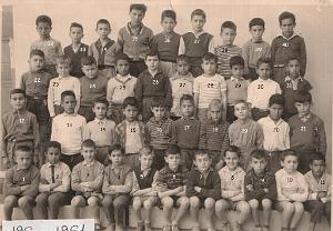 ECOLE GAMBETTA GARCONS 1960